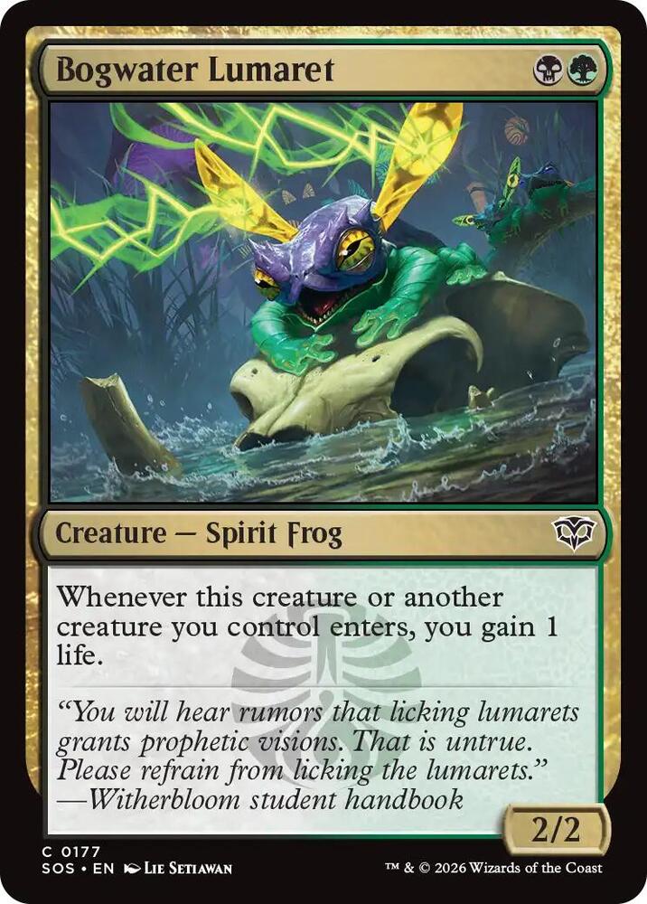 Bogwater Lumaret - 177 - Secrets of Strixhaven