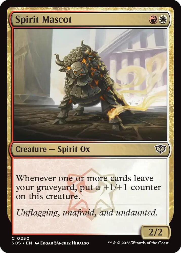 Spirit Mascot - 230 - Secrets of Strixhaven