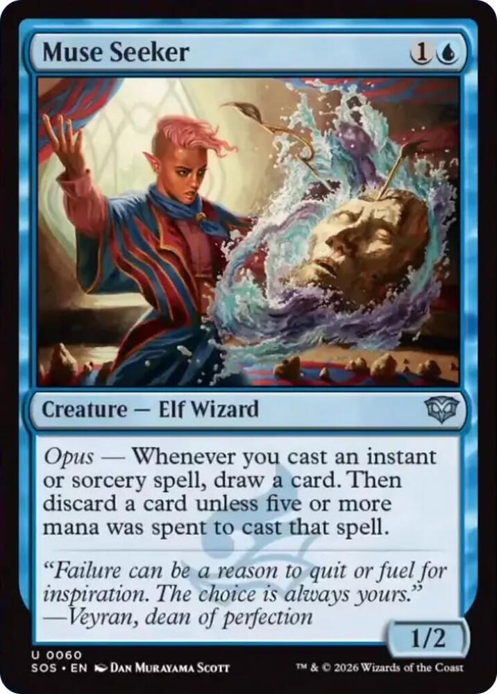 Muse Seeker - Foil - 60 - Secrets of Strixhaven