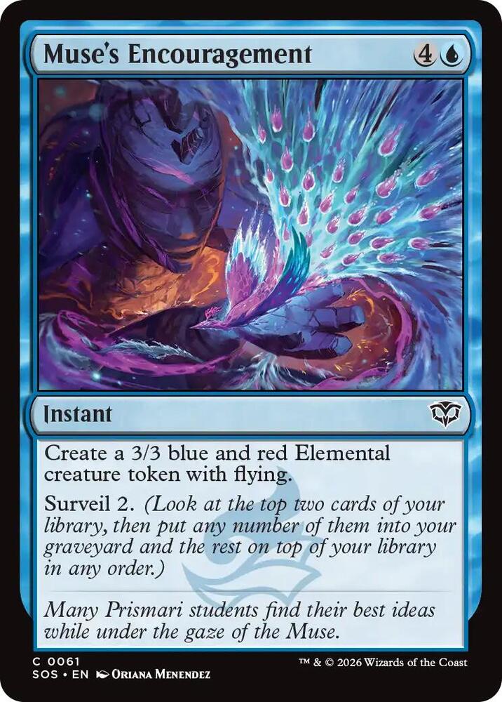Muse's Encouragement - 61 - Secrets of Strixhaven