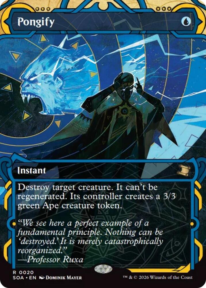 Pongify - Foil - 20 - Secrets of Strixhaven