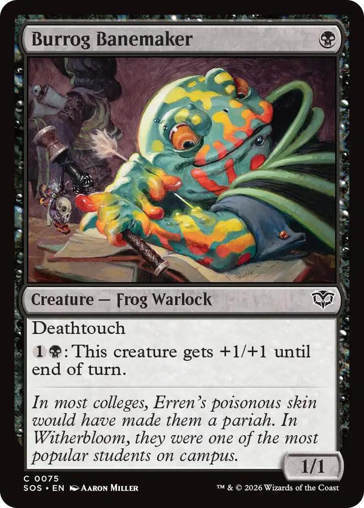 Burrog Banemaker - Foil - 75 - Secrets of Strixhaven