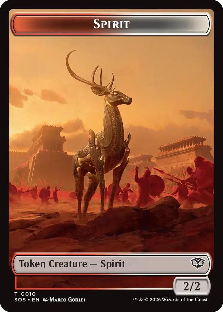 Fractal // Spirit - 4/10 - Secrets of Strixhaven