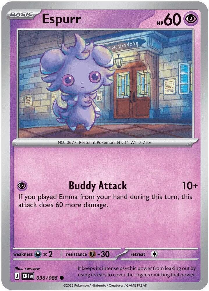 Espurr - 36/86 - Chaos Rising