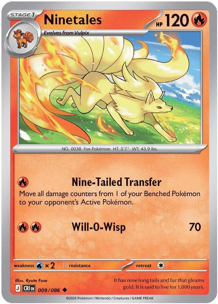 Ninetales - 9/86 - Chaos Rising