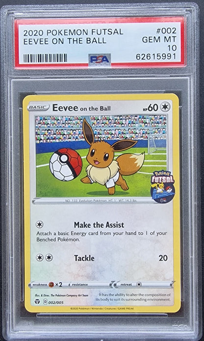 Eevee On the Ball - Futsal Promo - 2 - PSA 10