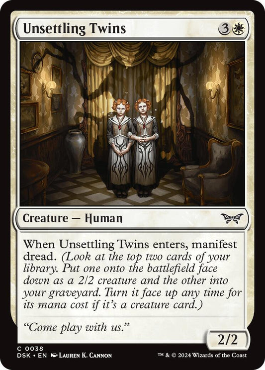 Unsettling Twins #38 - Duskmourn: House of Horrors