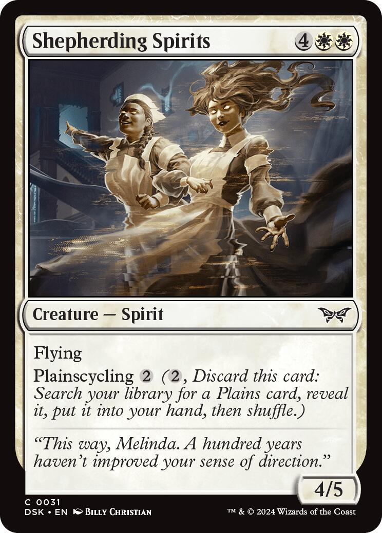 Shepherding Spirits #31 - Duskmourn: House of Horrors