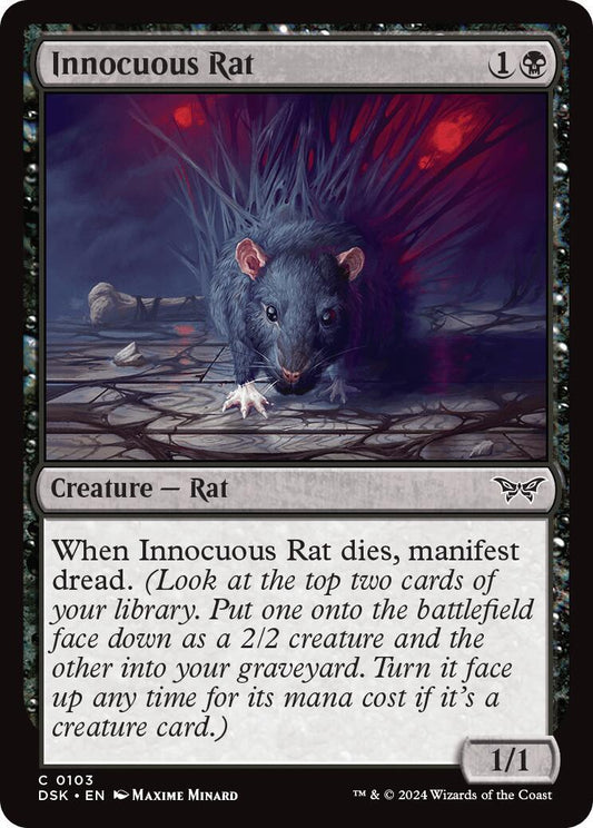 Innocuous Rat #103 - Duskmourn: House of Horrors