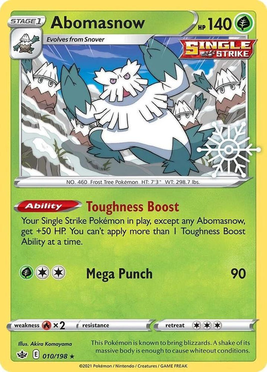 Abomasnow - Holiday Stamped - 10/198