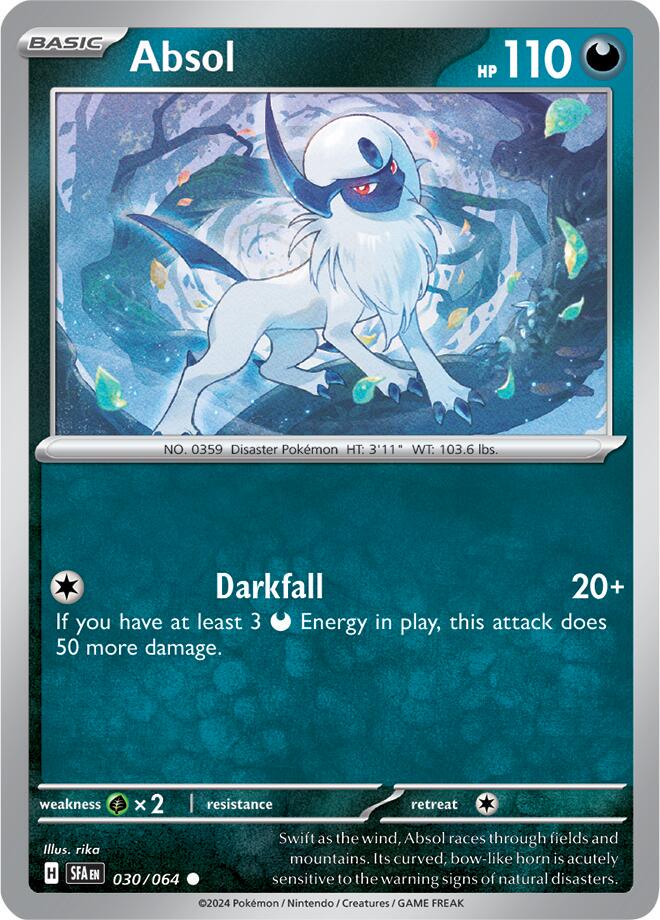 Absol - 30/64 - Shrouded Fable
