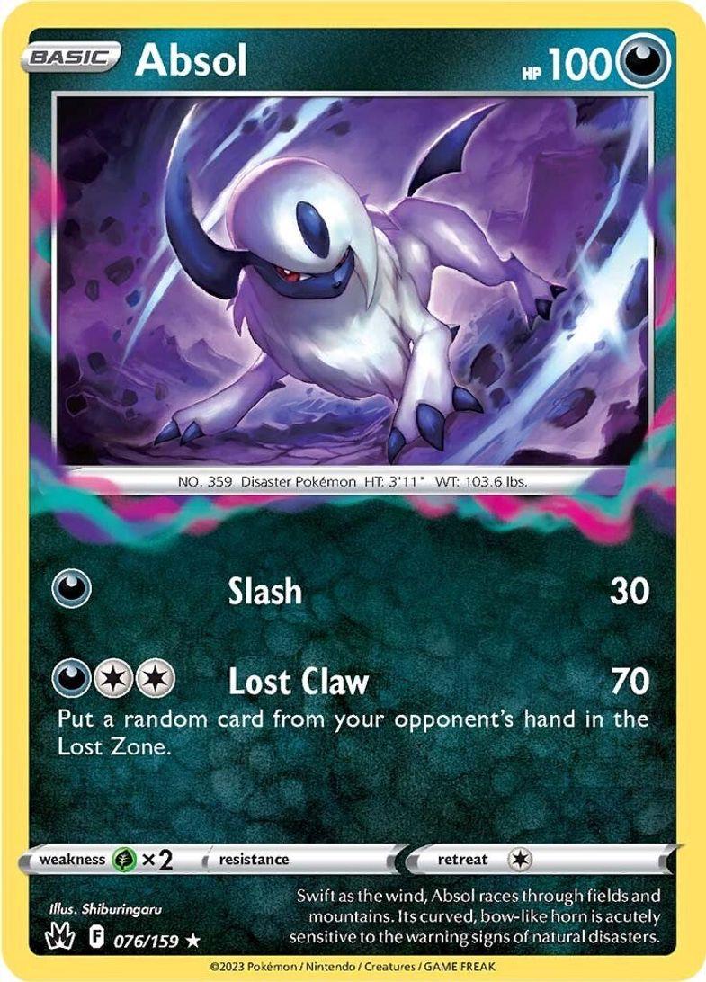 Absol - 76/159 - Crown Zenith