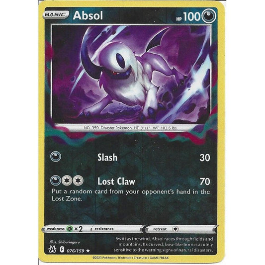 Absol - RH - 76/159 - Crown Zenith