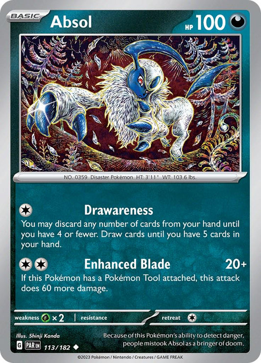 Absol - RH - 113/182 - Paradox Rift