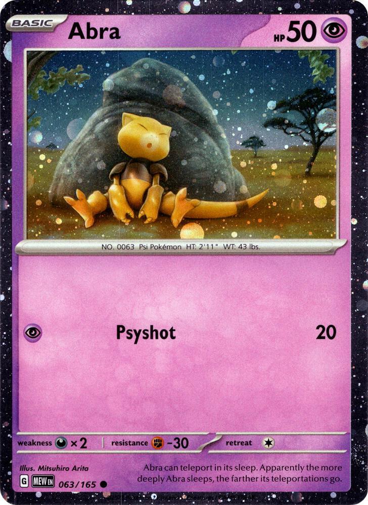Abra - Cosmic Holo - 63/165