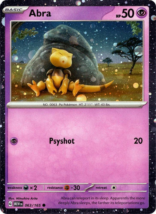Abra - Cosmic Holo - 63/165