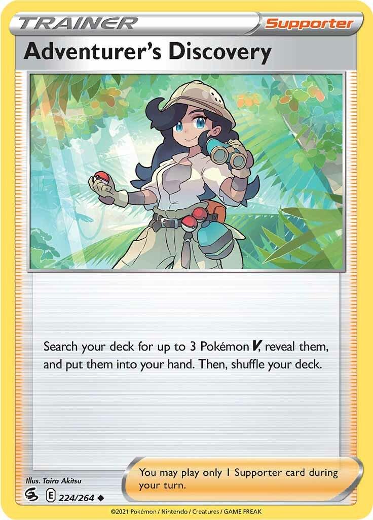 Adventurer's Discovery 224/264 - Fusion Strike