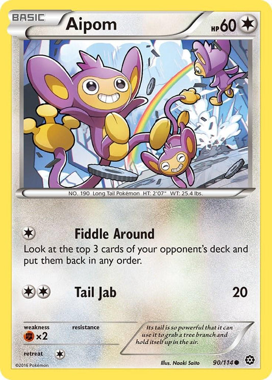 Aipom - MP - 90/114 - Steam Siege
