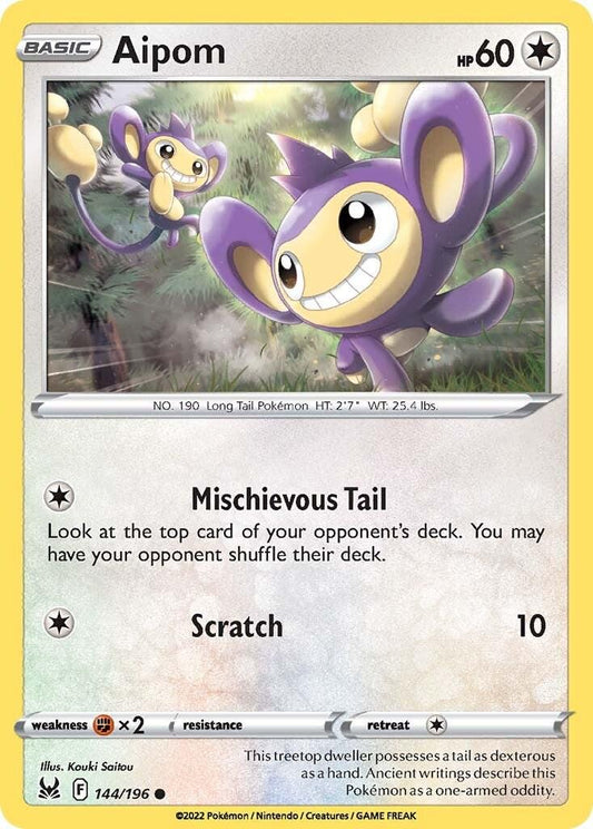 Aipom - 144/196 - Lost Origin