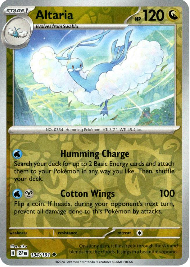 Altaria - RH - 134/191 - Surging Sparks