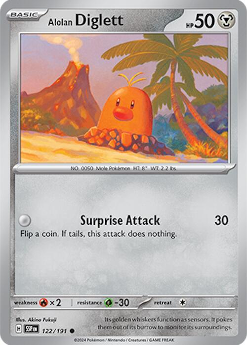 Alolan Diglett - 122/191 - Surging Sparks