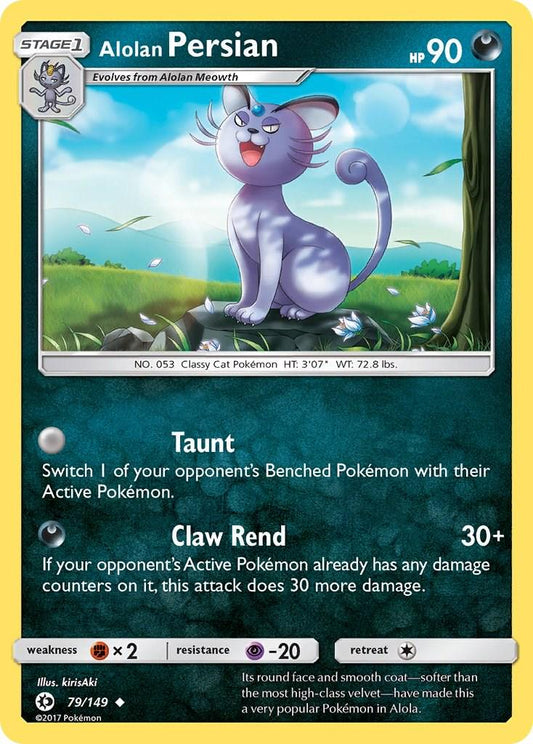 Alolan Persian - 79/149 - Sun & Moon