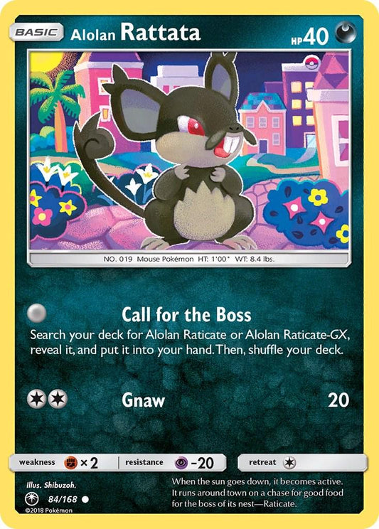 Alolan Rattata - 84/168 - Celestial Storm