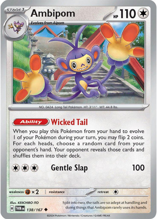 Ambipom - 138/167 - Twilight Masquerade