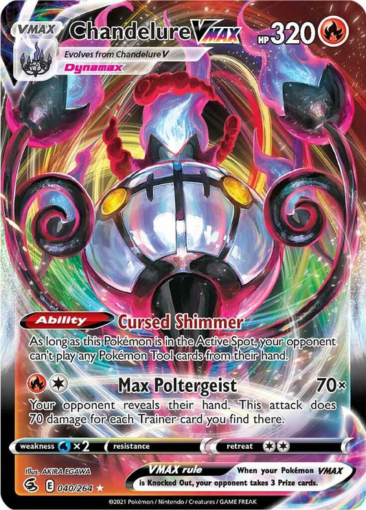 Chandelure VMax - 40/264 - Fusion Strike