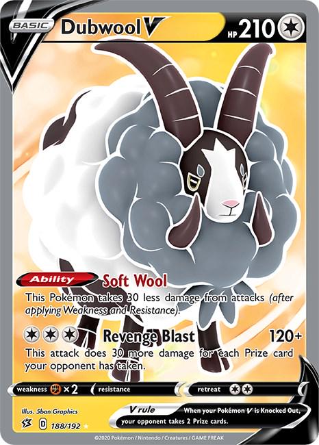 Dubwool V - 188/192 - Rebel Clash