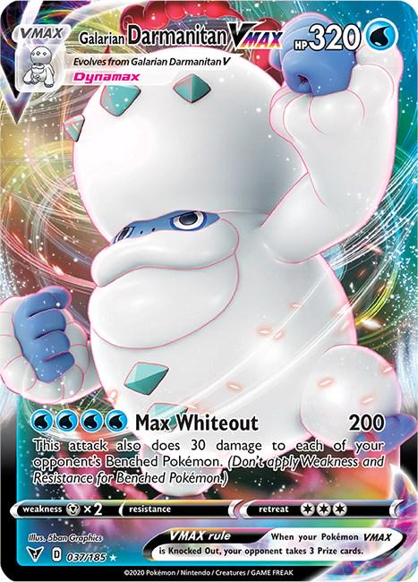Galarian Darmanitan VMax 37/185 - Vivid Voltage