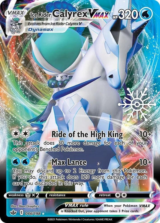 Ice Rider Calyrex VMax - Julekalender Promo - 46/198