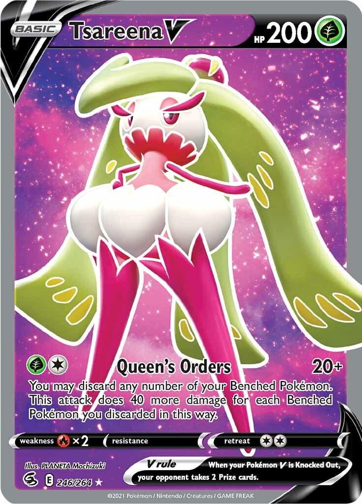 Tsareena V - 246/264 - Fusion Strike