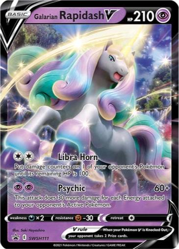 Galarian Rapidash V - Promo - SWSH111