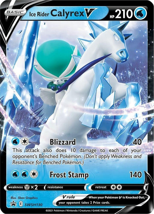 Ice Rider Calyrex V - Promo - SWSH130