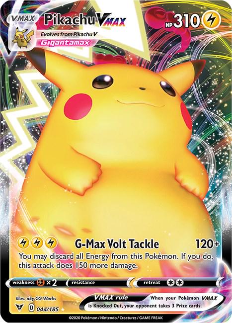 Pikachu VMax - 44/185 - Vivid Voltage