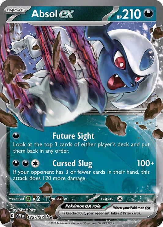 Absol EX - 135/197 - Obsidian Flames
