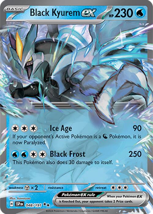 Black Kyurem EX - 48/191 - Surging Sparks