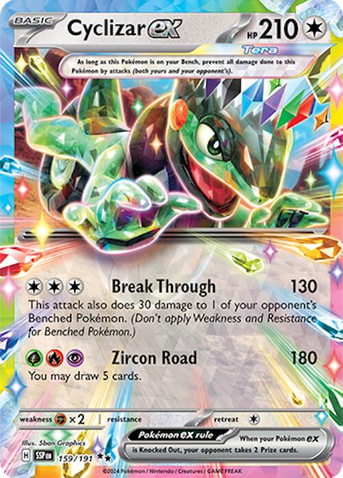 Cyclizar EX - 159/191 - Surging Sparks