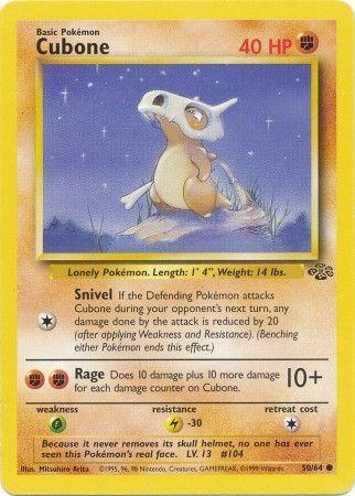 Cubone - HP - 50/64 - Jungle