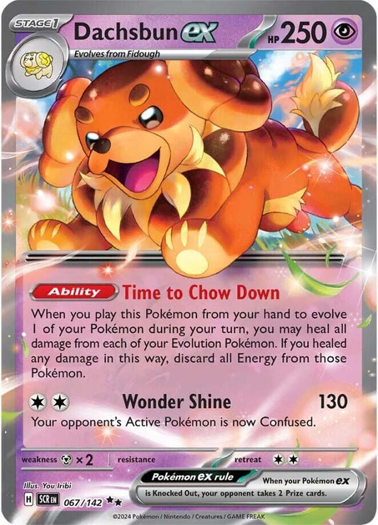 Dachsbun EX - 67/142 - Stellar Crown