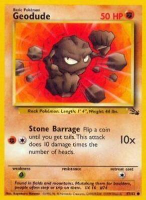 Geodude - LP - 47/62 - Fossil