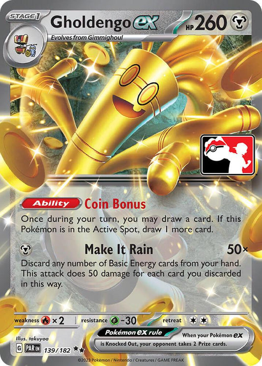 Gholdengo EX - Prize Pack - 139/182