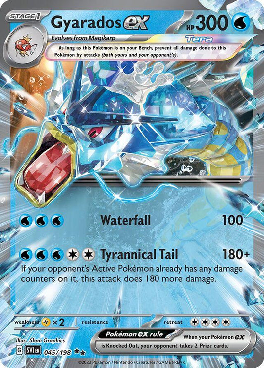 Gyarados EX - 45/198 - Scarlet & Violet