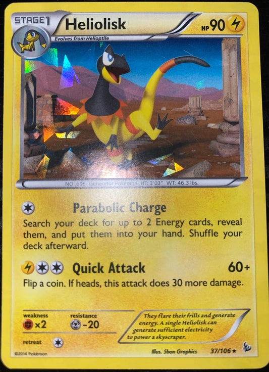 Heliolisk - HP - Cracked Ice Holo - 37/106