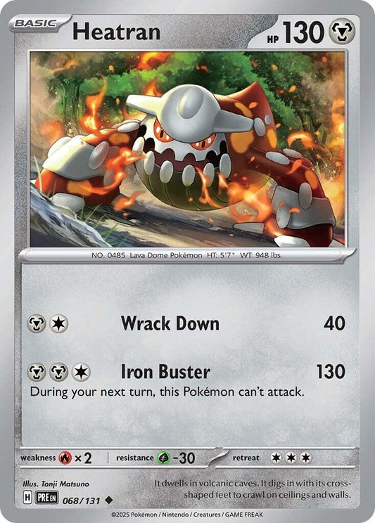 Heatran - 68/131 - Prismatic Evolutions