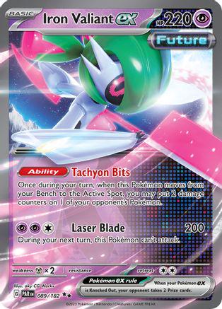 Iron Valiant EX - 89/182 - Paradox Rift