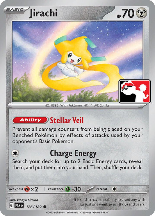 Jirachi - Cosmic Holo - Prize Pack - 126/182