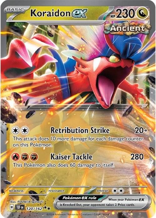 Koraidon EX - 120/162 - Temporal Forces
