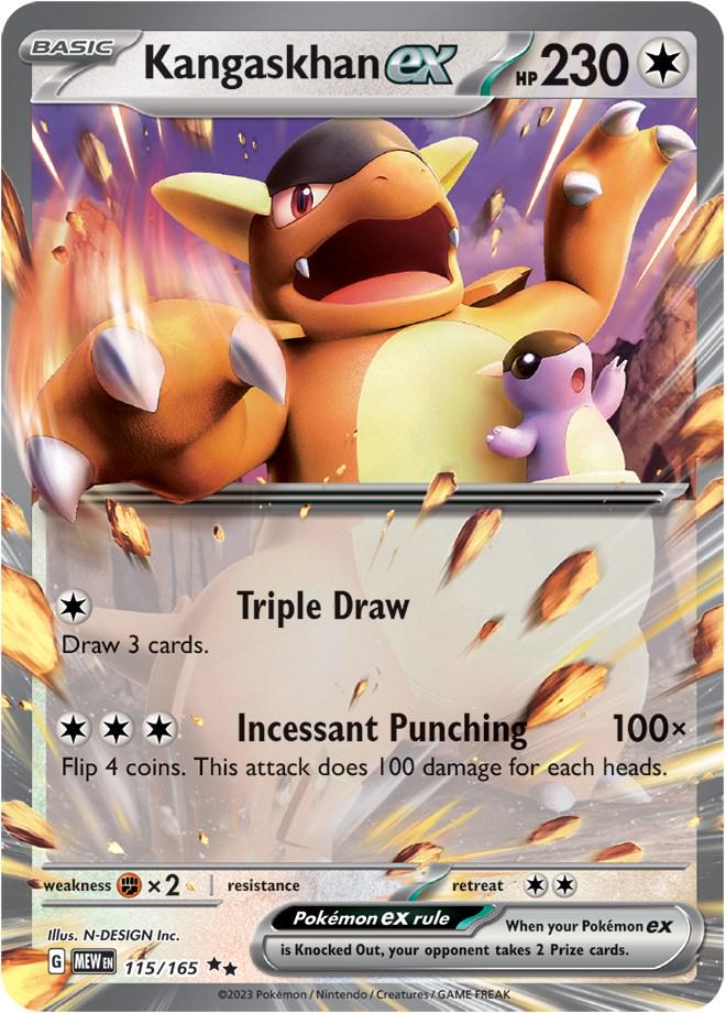 Kangaskhan EX - 115/165 - 151